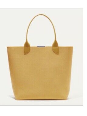 Rothy's Mustard Yellow Tote Bag with Top Handles